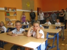 Rozpoczęcie roku szkolnego w klasach pierwszych w dniu 1 IX 2015